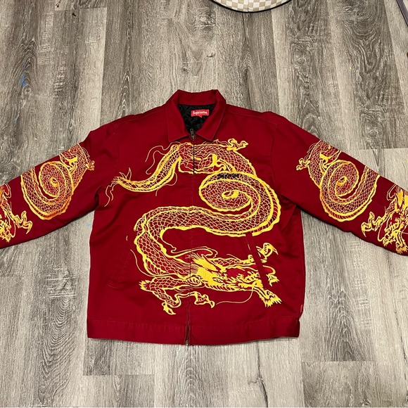 Supreme Dragon Work Jacket - Picture 1 of 6